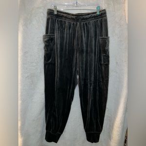 After Party Velour Track Set Bottoms